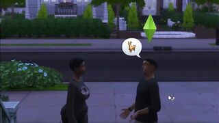 SIMS 4 - EBONY BBW GETS PUSSY ATE AND FUCKED SENSUALLY