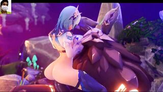 Fucked by a monster with a huge cock