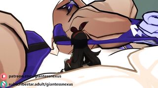 Unaware Vore (Genshin Impact Giantess)