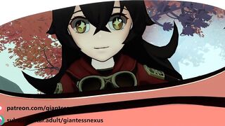 Unaware Vore (Genshin Impact Giantess)