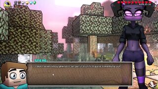 Minecraft Porn Hornycraft Ender Girl Playing with Dildo Game Gallery