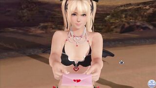 Dead or Alive Xtreme Venus Vacation Marie Rose Valentine's Day Pose Cards Fanservice Appreciation