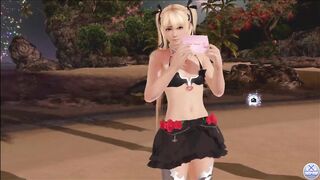 Dead or Alive Xtreme Venus Vacation Marie Rose Valentine's Day Pose Cards Fanservice Appreciation