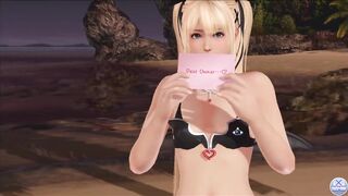 Dead or Alive Xtreme Venus Vacation Marie Rose Valentine's Day Pose Cards Fanservice Appreciation