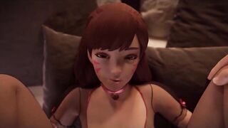 3D Compilation: Overwatch Dva Missionary Phara Fucked On Desk Sombra Deepthroat Mercy Anal Hentai