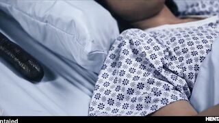 Real Life Hentai - Asian chick fucked all the way through in hospital