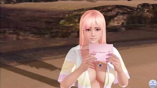 Dead or Alive Xtreme Venus Vacation Honoka Valentine's Day Pose Cards Fanservice Appreciation
