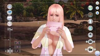 Dead or Alive Xtreme Venus Vacation Honoka Valentine's Day Pose Cards Fanservice Appreciation