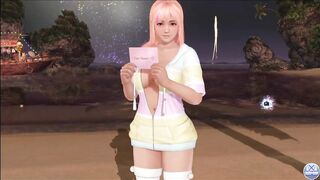 Dead or Alive Xtreme Venus Vacation Honoka Valentine's Day Pose Cards Fanservice Appreciation