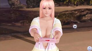 Dead or Alive Xtreme Venus Vacation Honoka Valentine's Day Pose Cards Fanservice Appreciation