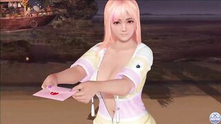 Dead or Alive Xtreme Venus Vacation Honoka Valentine's Day Pose Cards Fanservice Appreciation