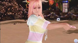 Dead or Alive Xtreme Venus Vacation Honoka Valentine's Day Pose Cards Fanservice Appreciation