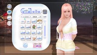 Dead or Alive Xtreme Venus Vacation Honoka Valentine's Day Pose Cards Fanservice Appreciation