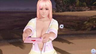 Dead or Alive Xtreme Venus Vacation Honoka Valentine's Day Pose Cards Fanservice Appreciation