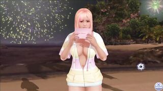 Dead or Alive Xtreme Venus Vacation Honoka Valentine's Day Pose Cards Fanservice Appreciation