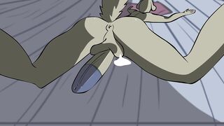 DogFurry x LizardFurry! Rule34 Original Short Animation
