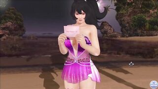 Dead or Alive Xtreme Venus Vacation Ayane Valentine's Day Pose Cards Fanservice Appreciation