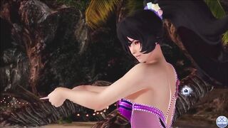Dead or Alive Xtreme Venus Vacation Ayane Valentine's Day Pose Cards Fanservice Appreciation