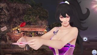 Dead or Alive Xtreme Venus Vacation Ayane Valentine's Day Pose Cards Fanservice Appreciation