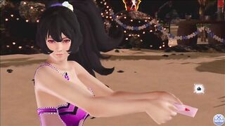 Dead or Alive Xtreme Venus Vacation Ayane Valentine's Day Pose Cards Fanservice Appreciation