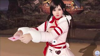 Dead or Alive Xtreme Venus Vacation Kokoro Valentine's Day Pose Cards Fanservice Appreciation