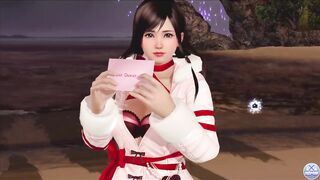 Dead or Alive Xtreme Venus Vacation Kokoro Valentine's Day Pose Cards Fanservice Appreciation