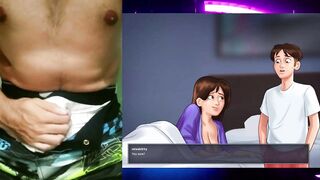 Summertime Saga - Cookie Jar - All Sex virgin perverted single man: you got your big dick friend cum