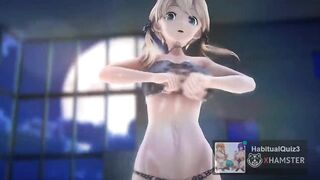 mmd r18 prinz eugen and kongo kancolle sex in the ship 3d hentai