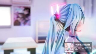 mmd r18 Miku Miku dance sex after public concert 3d hentai