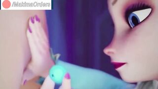 Elsa x Ana Forzen BDSM 3D Hentai | MakimaOrders
