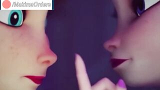 Elsa x Ana Forzen BDSM 3D Hentai | MakimaOrders