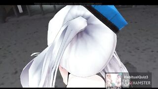 mmd r18 Secret Police KanColle Kashima fuck the Police 3d hentai