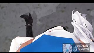 mmd r18 Secret Police KanColle Kashima fuck the Police 3d hentai