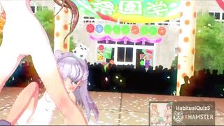 mmd r18 Sing & Smile with Libeccio while fucking in the public 3d hentai