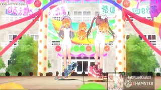 mmd r18 Sing & Smile with Libeccio while fucking in the public 3d hentai