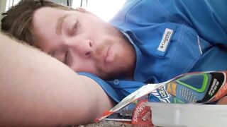 Me Enjoying A Lunchable