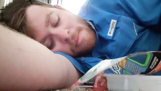 Me Enjoying A Lunchable