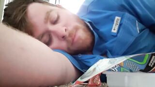 Me Enjoying A Lunchable