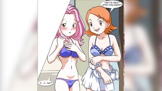 Digimon (Tai Mimi and Sora Adults Porn Parody) - Movie night at Tai's (Hard Sex) (Anime Hentai)