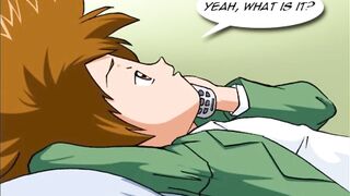 Digimon (Tai Mimi and Sora Adults Porn Parody) - Movie night at Tai's (Hard Sex) (Anime Hentai)