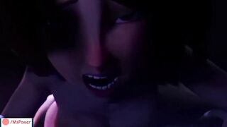 3D Stepaunt Cass Hard Fuck After Party With Creampie | MsPower