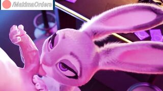 Judy Hobbs sucking cock and letting it cum on her face | MakimaOrders
