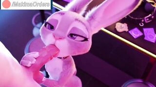 Judy Hobbs sucking cock and letting it cum on her face | MakimaOrders