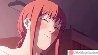 4K Chainsaw man, Denji finally gets his treat from Makima | MakimaOrders