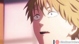 4K Chainsaw man, Denji finally gets his treat from Makima | MakimaOrders