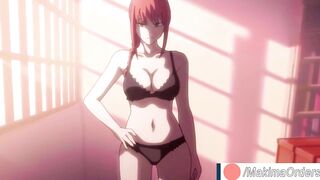 4K Chainsaw man, Denji finally gets his treat from Makima | MakimaOrders