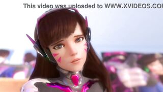 Perfect Date with DVa (Overwatch Hentai)