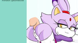 Blaze the Cat - Anal Sex POV [Sonic Porn]