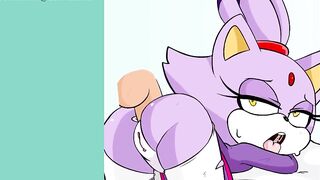 Blaze the Cat - Anal Sex POV [Sonic Porn]
