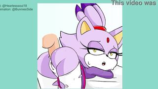 Blaze the Cat - Anal Sex POV [Sonic Porn]